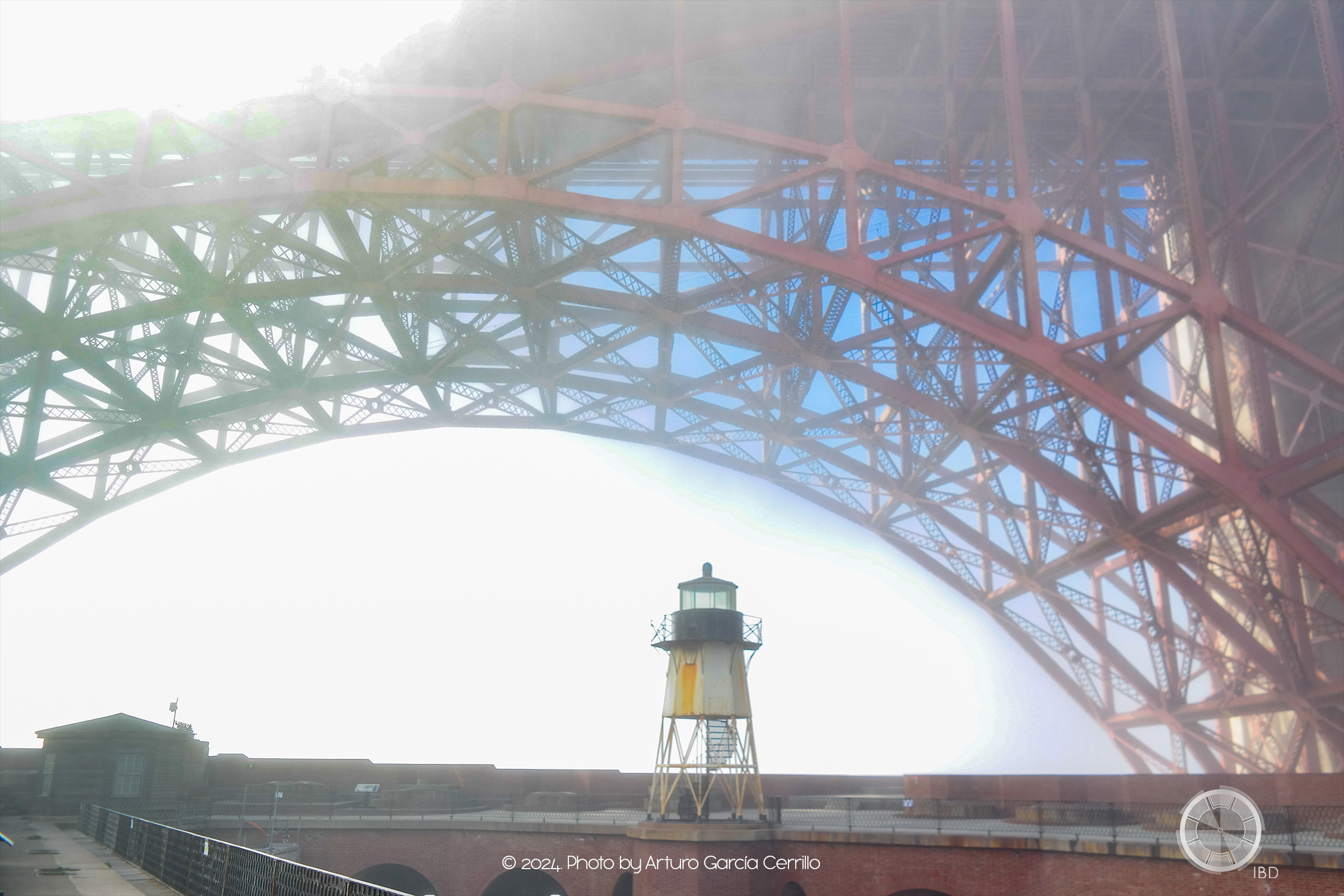 Picture at the top of Fortress. Bridge construction shown